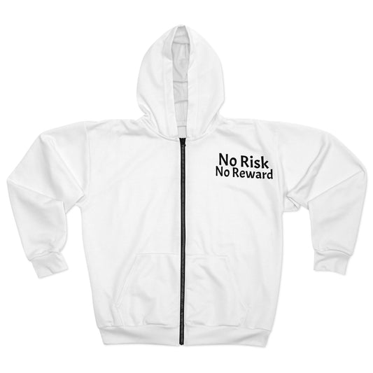 No Risk No Reward Zip Up