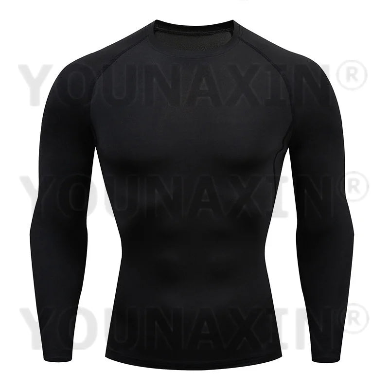 Men's Short Sleeve T-Shirts Long Sleeve Top Base Layer Leggings Pant Tight Running Trousers Gym Sports Shorts S M L XL 2XL 3XL