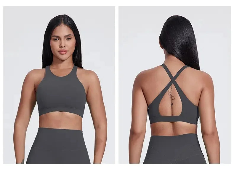 Women’s High Neck Sports Bra